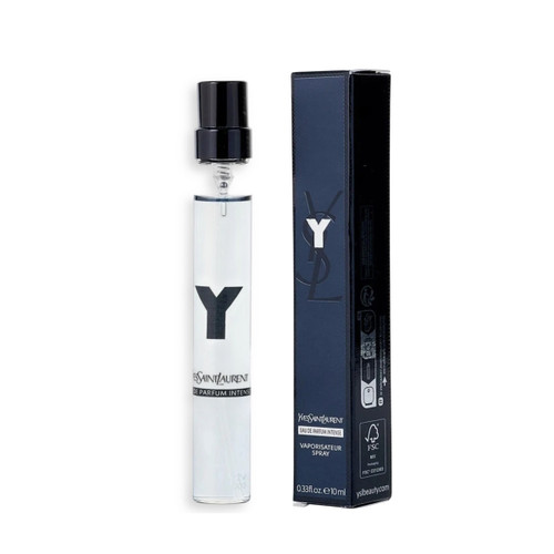 Yves Saint Laurent Y Eau de Parfum Intense 0.33 oz/10 ml Travel Spray for Men