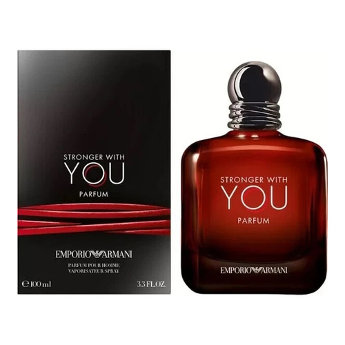 Emporio Armani Stronger With You Parfum 3.4 oz/100ml Spray For Men Emporio Armani Stronger With You Parfum 3.4 oz/100ml Spray For Men