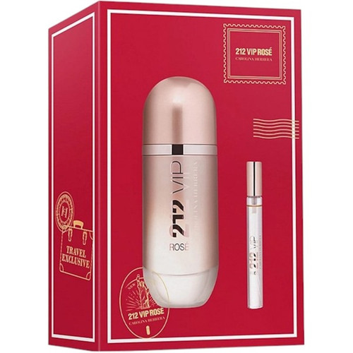 Carolina Herrera 212 VIP Rose EDP 2 Piece Gift Set for Women Carolina Herrera 212 VIP Rose EDP 2 Piece Gift Set for Women