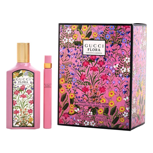 Gucci Flora Gorgeous Gardenia 2 Piece Eau De Parfum Gift Set For Women Gucci Flora Gorgeous Gardenia 2 Piece Eau De Parfum Gift Set For Women