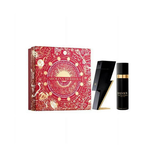 Carolina Herrera Bad Boy Eau De Toilette 2 Piece Gift Set For Men Carolina Herrera Bad Boy Eau De Toilette 2 Piece Gift Set For Men