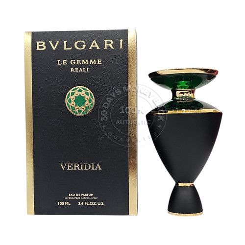 Bvlgari Le Gemme Reali VERIDIA Eau De Parfum 3.4 oz / 100 ml Spray for Women Bvlgari Le Gemme Reali VERIDIA Eau De Parfum 3.4 oz / 100 ml Spray for Women