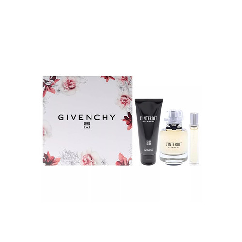 Givenchy L'interdit Eau de Parfum 3Pcs Gift set for Women - Travel Spray