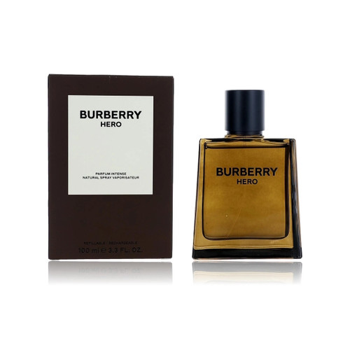 Burberry Hero PARFUM INTENSE 100ml / 3.3 oz Refillable Spray for Men Burberry Hero PARFUM INTENSE 100ml / 3.3 oz Refillable Spray for Men