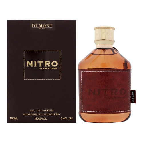 Dumont Paris Nitro Pour Homme Eau de Parfum 3.4 oz / 100 ml Spray For Men Dumont Paris Nitro Pour Homme Eau de Parfum 3.4 oz / 100 ml Spray For Men