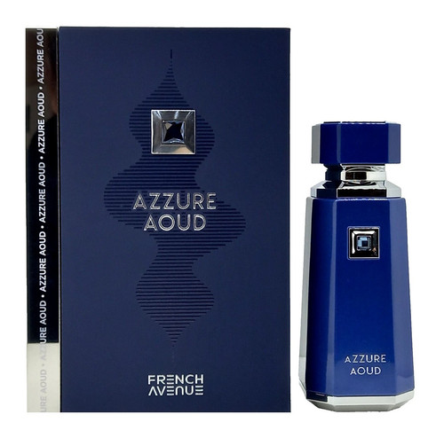 Fragrance World French Avenue Azzure Aoud for Men - 3.4 oz EDP Spray Fragrance World French Avenue Azzure Aoud for Men - 3.4 oz EDP Spray