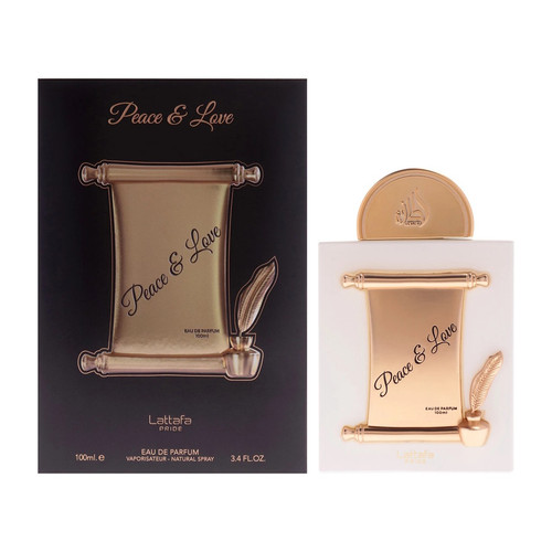 Lattafa Pride Peace & Love Eau De Parfum 3.4 oz / 100 ml Unisex Spray Lattafa Pride Peace & Love Eau De Parfum 3.4 oz / 100 ml Unisex Spray