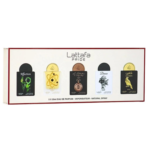 Lattafa Pride Collection No.1 Gift Set EDP 5 x 20ml Spray For Unisex