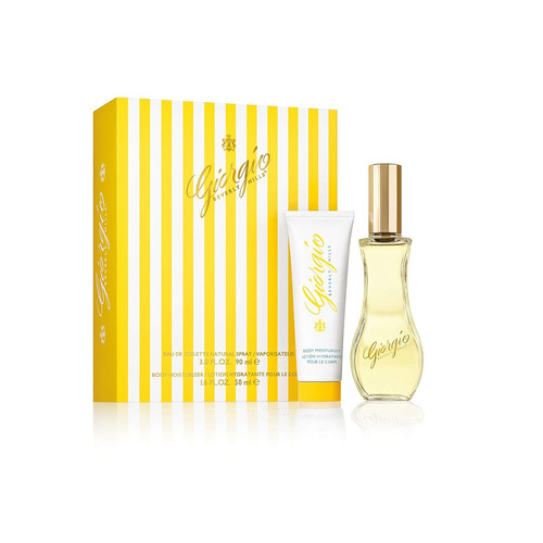 Giorgio Beverly Hillls Women 2PC Set - 3 oz EDT Spray + 1.7 B/ L
