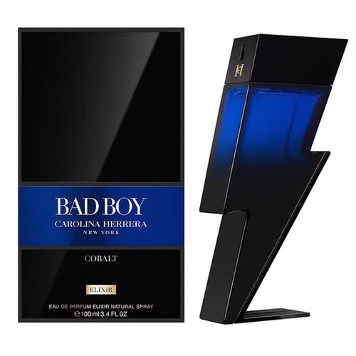 Carolina Herrera Bad Boy Cobalt Elixir EDP 3.4 oz / 100 ml Spray For Men