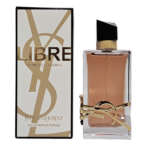 YSL Libre Flowers & Flames Eau De Parfum Florale  3 oz / 90 ml Spray for Women 