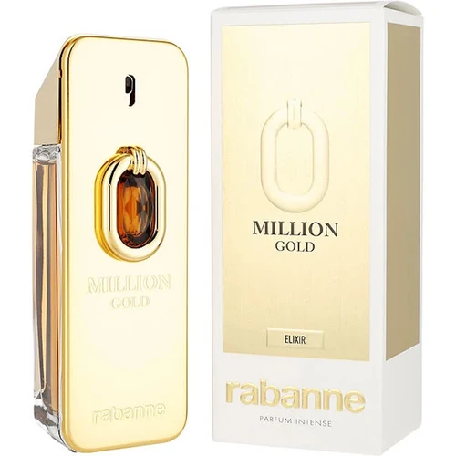 Paco Rabanne 1 Million Gold Elixir for Men 3.4 oz / 100 ml Parfum Intense