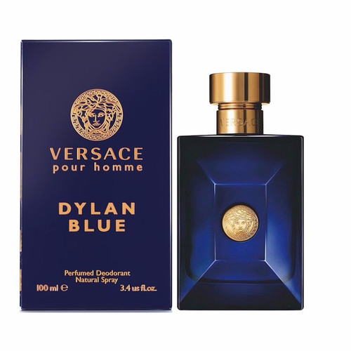 Versace Pour Homme Dylan Blue for Men 3.4 oz / 100 ml  Deodorant Spray