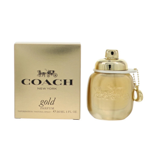 Coach New York GOLD Parfum 1 oz / 30 ml Spray for Women