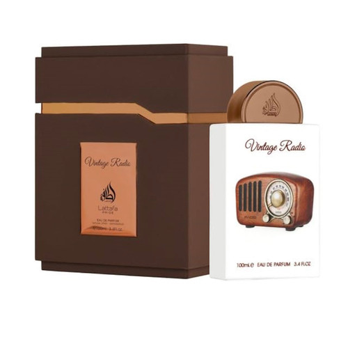 Lattafa Pride Vintage Radio EDP 3.4 oz / 100 ml Unisex Spray *Not Sealed*