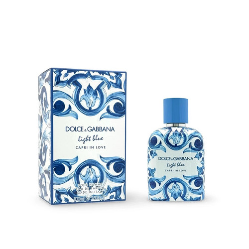 Dolce & Gabbana LIGHT BLUE CAPRI IN LOVE 3.3 oz / 100 ml EDP *Not Sealed*