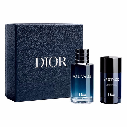 Dior Sauvage 2 PC Gift Set EDT Spray & Deodorant Stick For Men