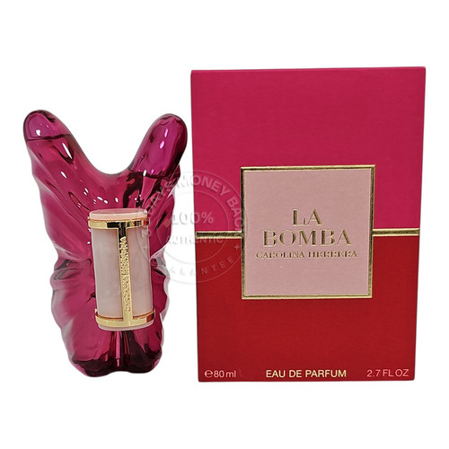 Carolina Herrera La Bomba EDP Spray 2.7 oz / 80 ml New Unused No Cellophane