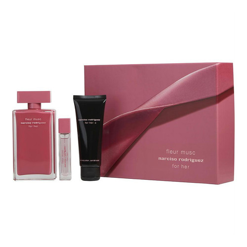 Narciso Rodriguez Fleur Musc For Her Eau de Parfum 3PCS Gift Set