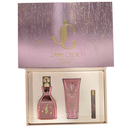 Jimmy Choo I Want Choo WITH LOVE 3PC EDP Gift Set For Women