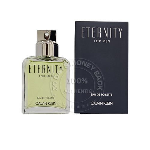  Calvin Klein Eternity Eau De Toilette 3.3 oz / 100 ml Spray For Men  