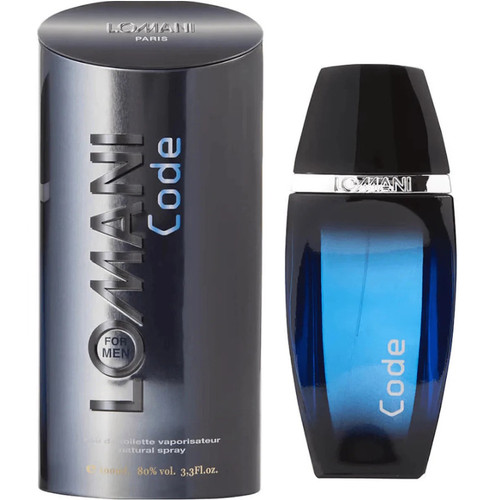 LOMANI CODE by Lomani Eau de Toilette 3.3 oz / 100 ml Spray for Men