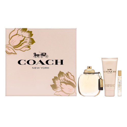 Coach New York Eau de Parfum 3PCS Gift Set For Women