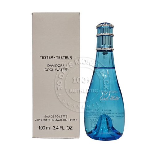 Davidoff Cool Water EDT 3.4 oz / 100 ml Spray For Women ( As shown)