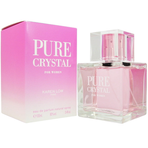 Pure Crystal 3.4 oz / 100 ML By Karen Low Eau De Parfum For Women 