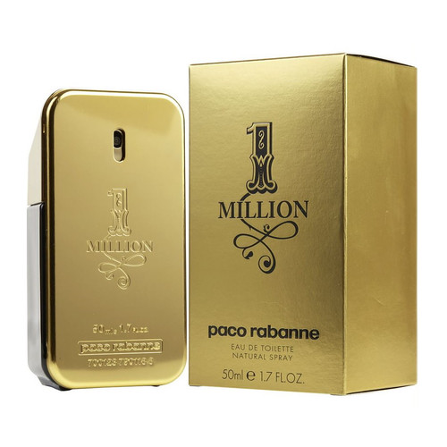 Paco Rabanne 1 Million Eau De Toilette 1.7 oz / 50 ml For Men