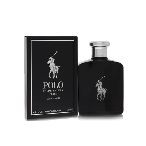 Ralph Lauren Polo Black Eau De Toilette 4.2 oz / 125 ml For Men