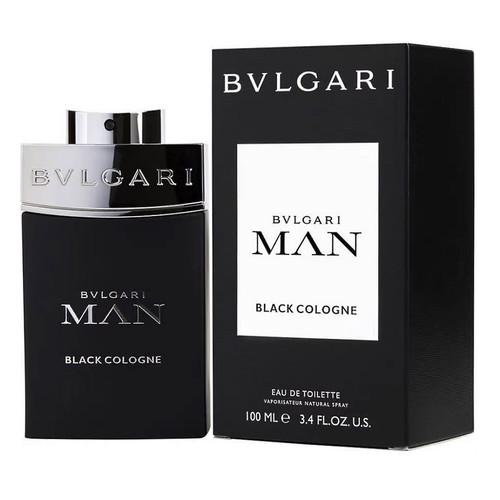 Bvlgari Man Black Cologne 3.4 oz / 100 ml Eau De Toilette Spray