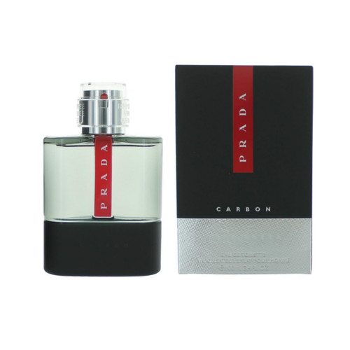 Prada Luna Rossa Carbon Eau De Toilette 3.4 oz / 100 ML Men's Spray