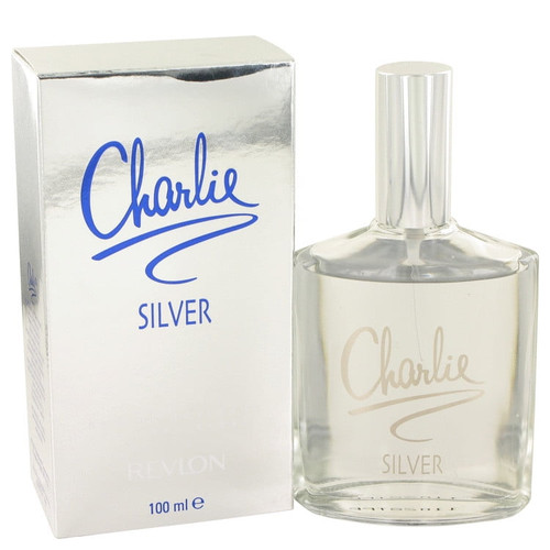 Charlie Silver Eau De Toilette 3.4 oz  / 100 ml By Revlon New In Box
