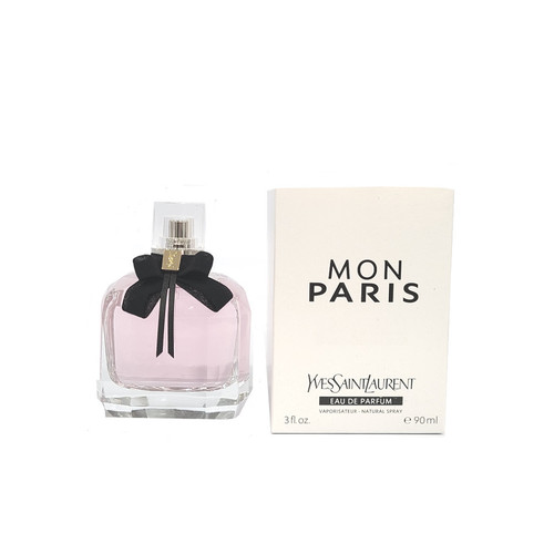 Mon Paris By Yves Saint Laurent  3 oz Spray For Women EDP (As shown  in pic)