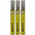 DKNY Be Delicious EDP 0.2 oz / 6 ml Rollerball UNBOX (SET OF 3)