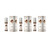 Al Rehab Choco Musk Concentrated Perfume 0.2 oz / 6 ml Unisex Roll On Pack of 3