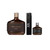 John Varvatos Vintage 3PC (15 ml + 17 ml + 125 ml) EDT Spray Gift Set for Men