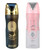 Lattafa  ASAD  &  YARA  Perfumed  Body Spray 6.67 oz Combo  For  Women  &  Men 
