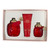 Coach Love 3pc EDP Gift Set For Women (3 oz EDP + 1 oz EDP + 3.3 oz BL)