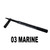 Lancome 03 Marine 0.3 g / 0.01 oz Khol Hypnose Waterproof Eye Liner 