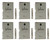 Christian Dior J'adore Eau de Parfum 1 ml Spray Vials (Set of 6)