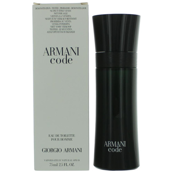 Armani Code Pour Homme Eau De Toilette 2.5 oz / 75 ml Spray Tster