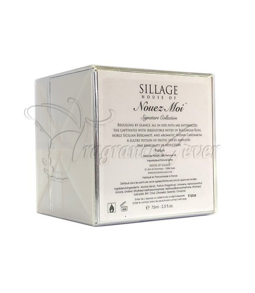 House of Sillage Nouez Moi Signature Collection 2.5 oz / 100 ml Women Perfume