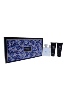 Versace Pour Homme 4 Piece Gift Set For Men New In Box