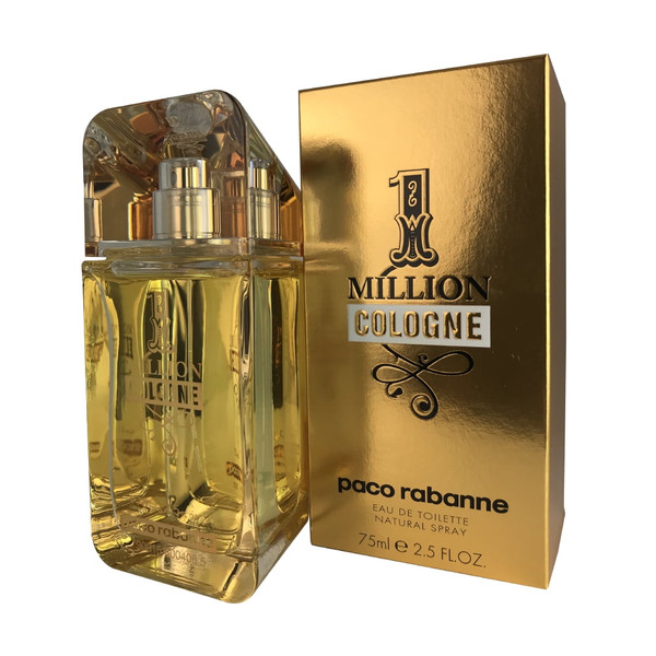 Paco Rabanne One Million Cologne 2.5 oz / 75 ml Eau De Toilette For Men *Sealed*