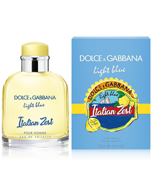 Dolce & Gabbana Light Blue Italian Zest Pour Homme EDT 4.2 oz / 124 ml For Men