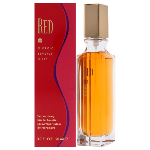 Giorgio Beverly Hills Red EDT 3 oz / 90 ml Spray  For Women
