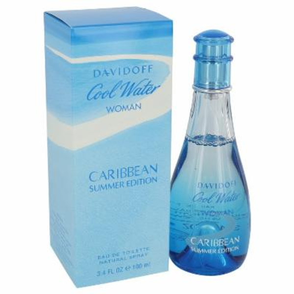 Davidoff Cool Water Caribbean Summer Edition EDT 3.4 oz /100 ml Women's Spray