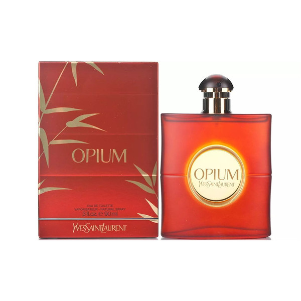 Yves Saint Laurent Opium EDT Spray 3.0 oz / 90 ml For Women 